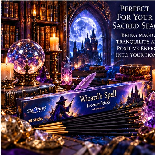 Wizard's Spell Incense Sticks - The Magic Begins Here