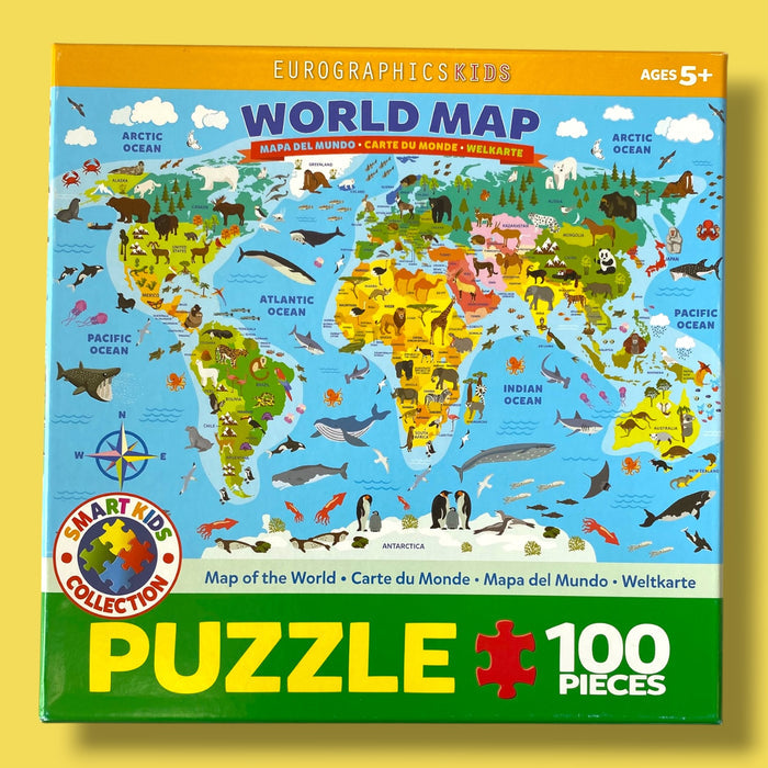 world map puzzle