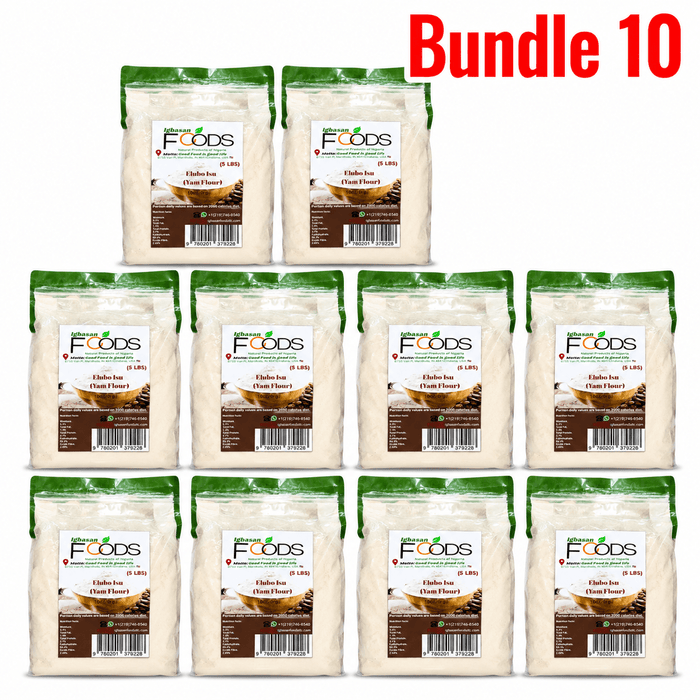 Yam Flour | Authentic Elubo Isu for Smooth Amala - Yado African & Caribbean Market
