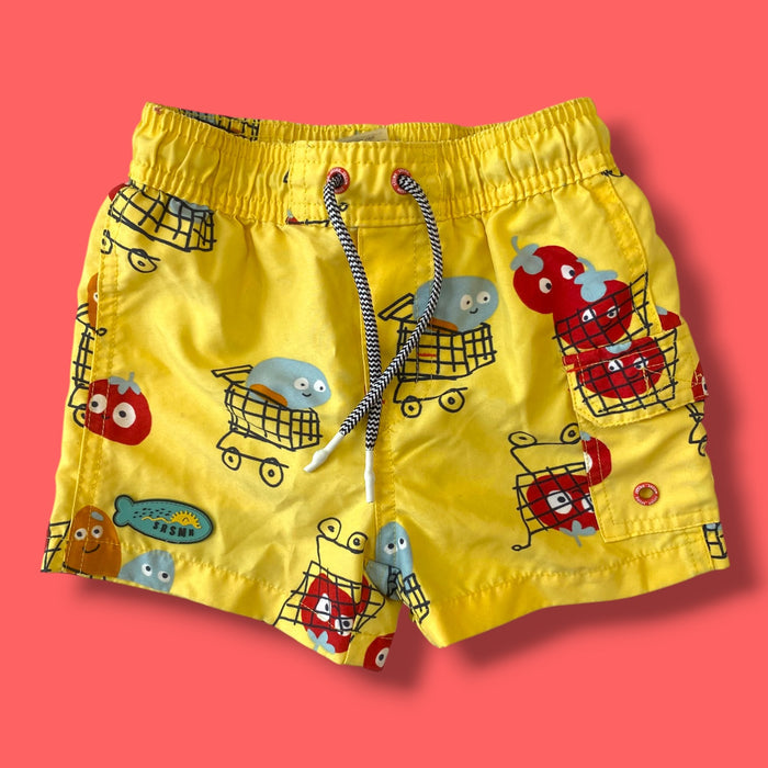 Yellow souris mini Swim Trunks, 3Y