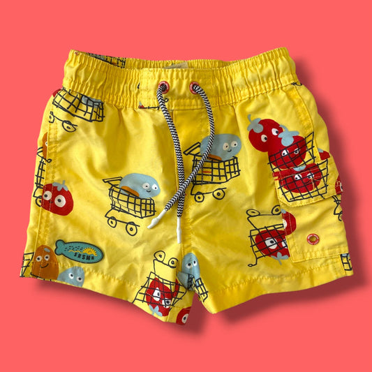 Yellow souris mini Swim Trunks, 3Y