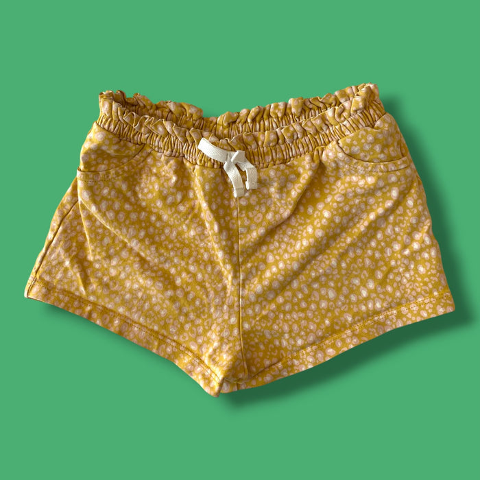 Yellow Unknonw Shorts, 4Y