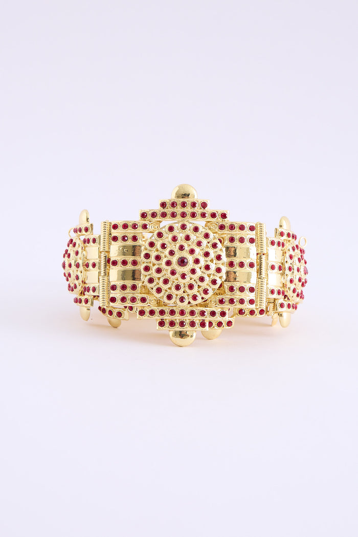 YENA GOLD/BORDEAUX