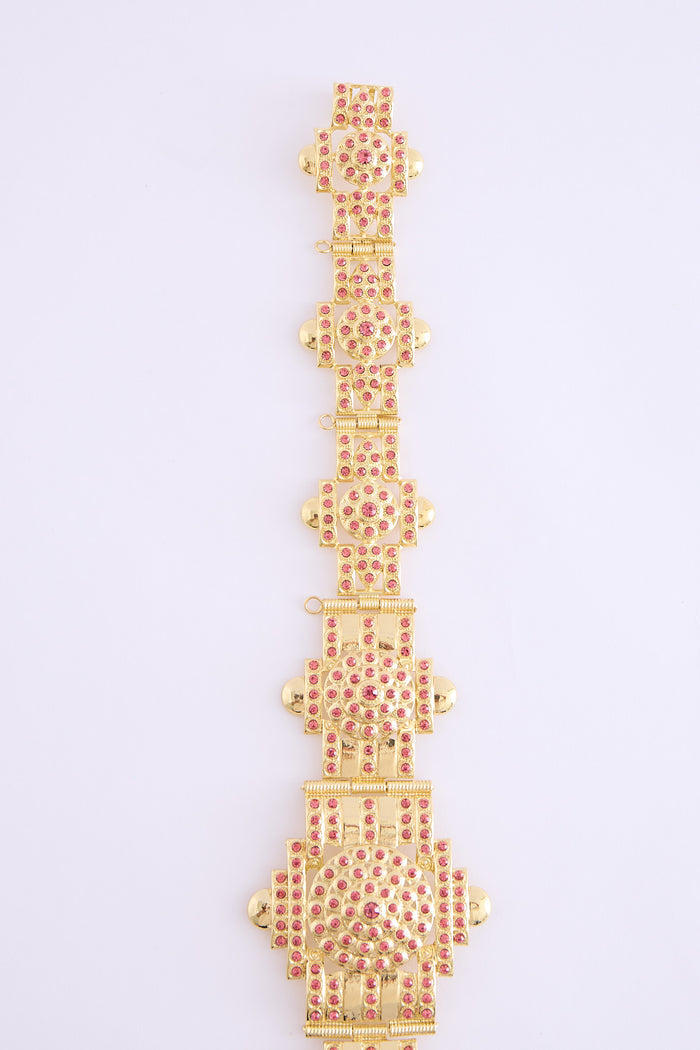 YENA GOLD/FUCHSIA