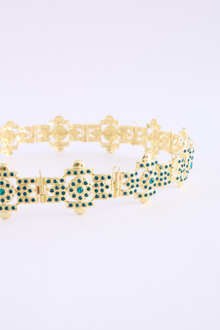 YENA GOLD/TEAL