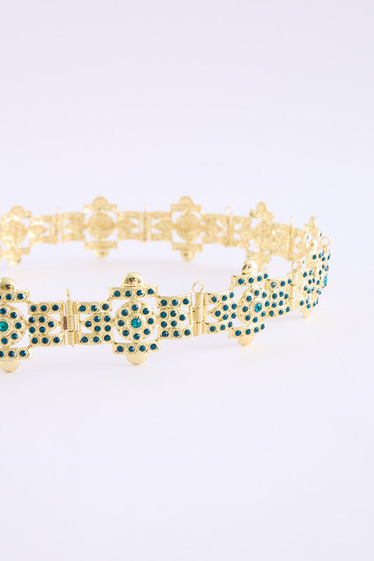 YENA GOLD/TEAL