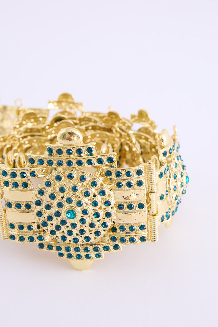 YENA GOLD/TEAL
