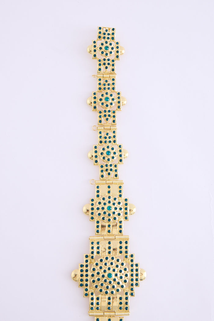YENA GOLD/TEAL