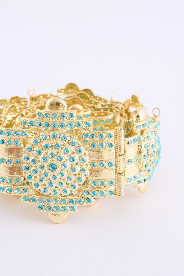 YENA GOLD/TURQUOISE