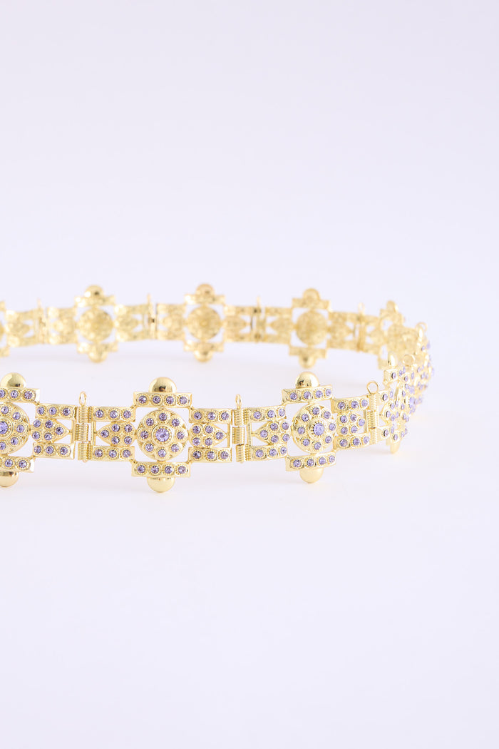 YENA GOLD/VIOLET