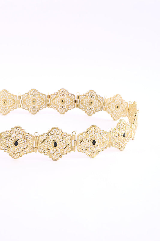 Yon Gold/Black Belt