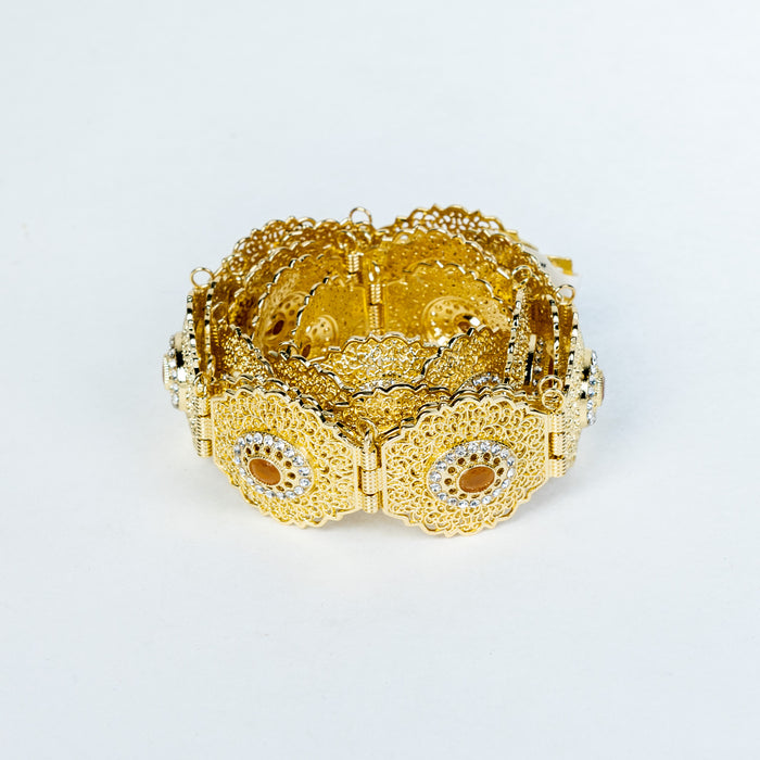 Yon Gold/Brown Belt