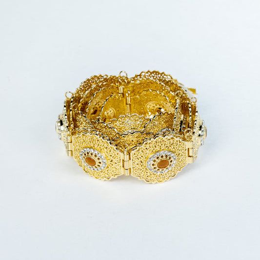 Yon Gold/Brown Belt