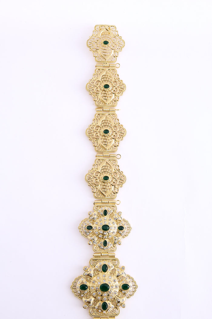 Yon Gold/Darkgreen Belt