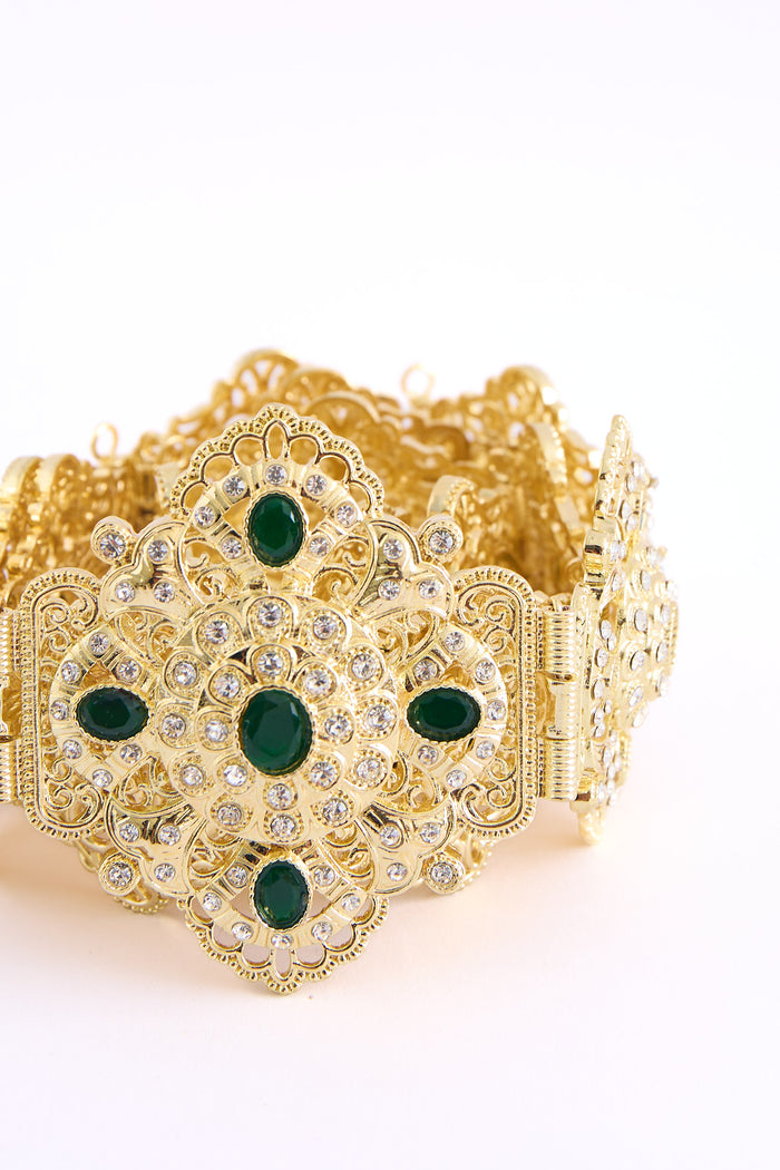 Yon Gold/Darkgreen Belt