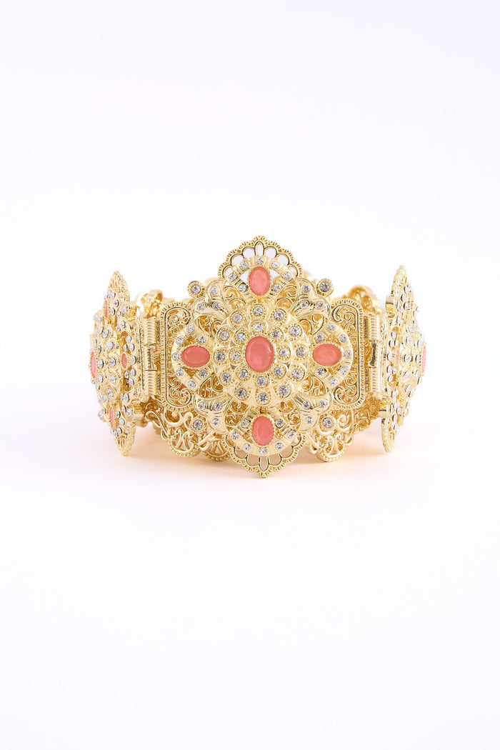 Yon Gold/Pink Belt