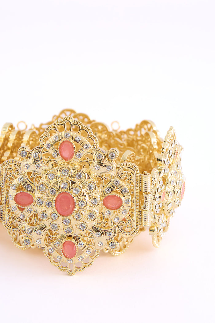 Yon Gold/Pink Belt