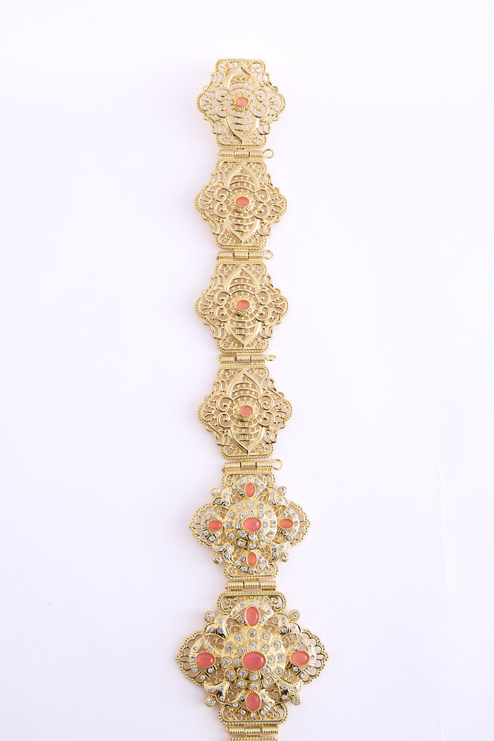 Yon Gold/Pink Belt