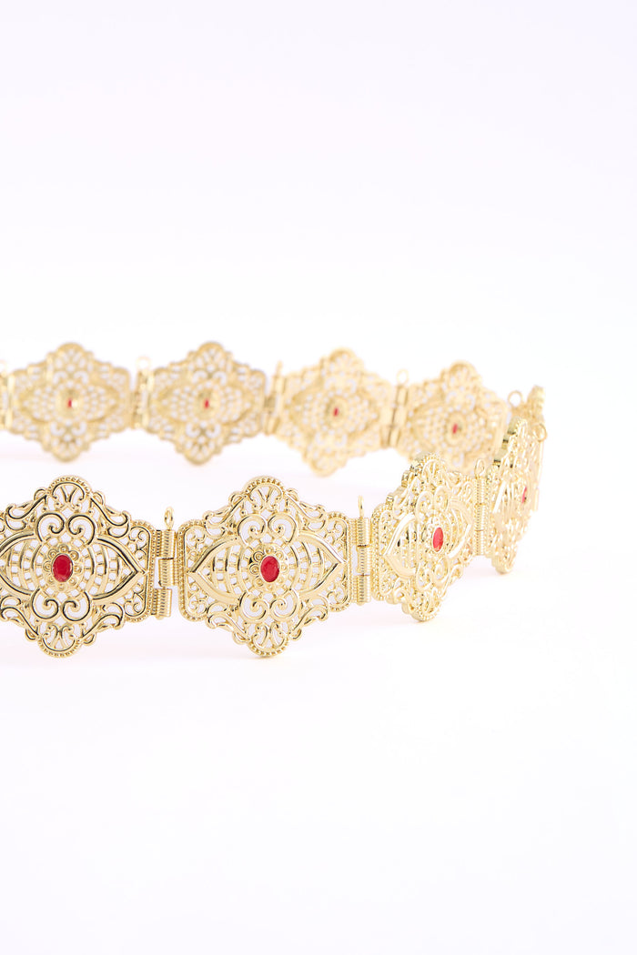 Yon Gold/Red Belt