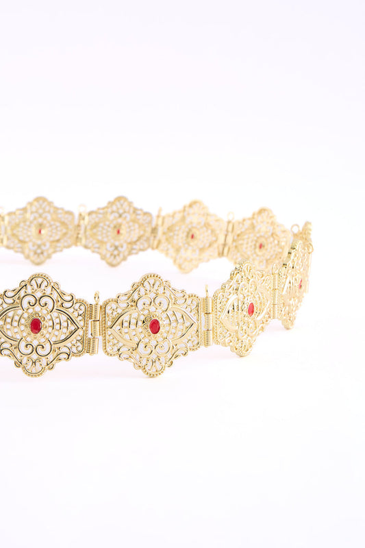 Yon Gold/Red Belt