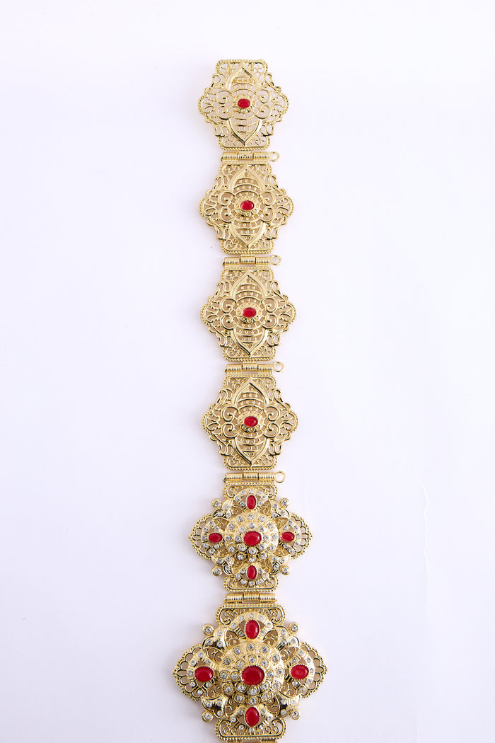 Yon Gold/Red Belt