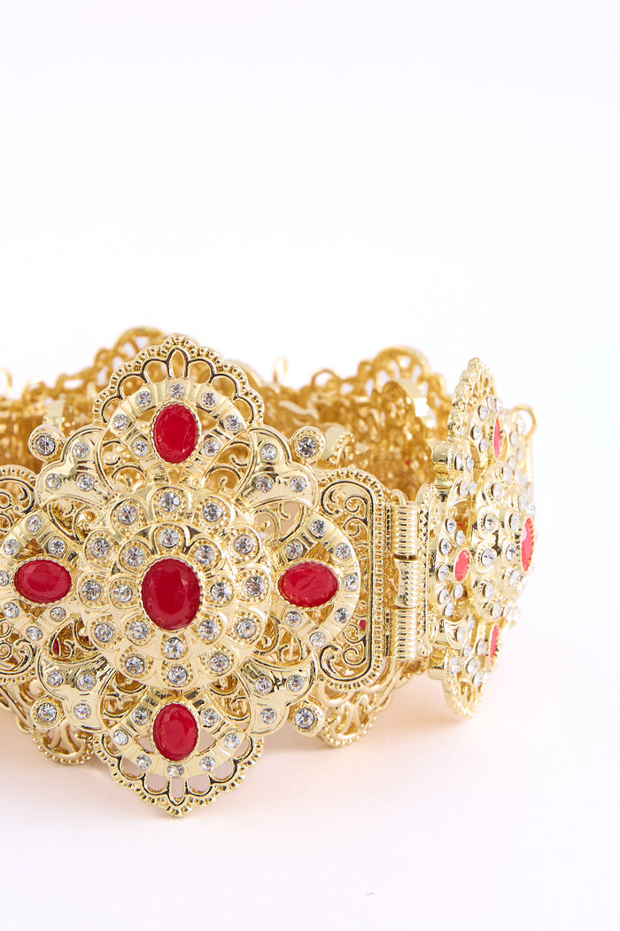Yon Gold/Red Belt