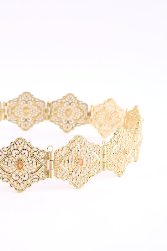 Yon Gold/Salmon Belt
