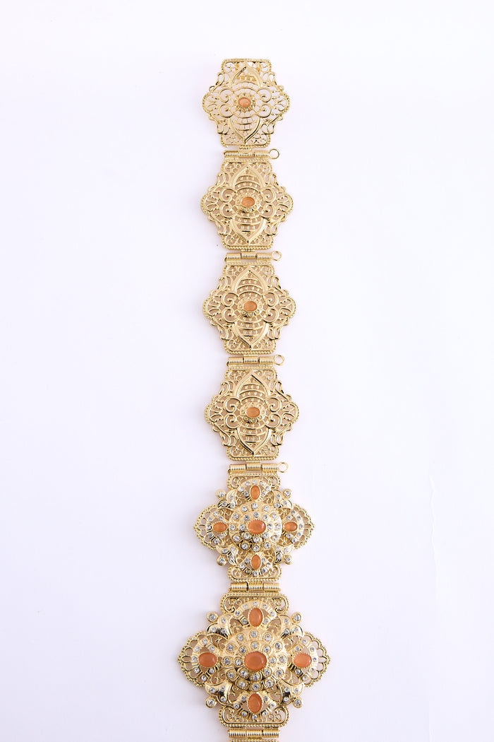 Yon Gold/Salmon Belt