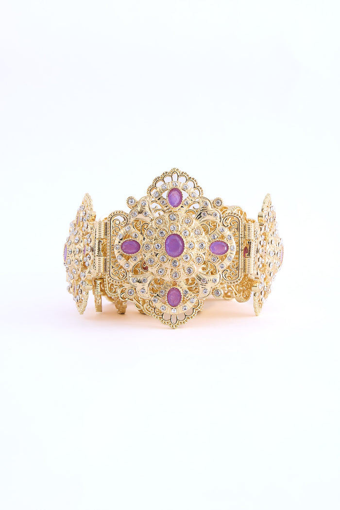 Yon Gold/Violet Belt