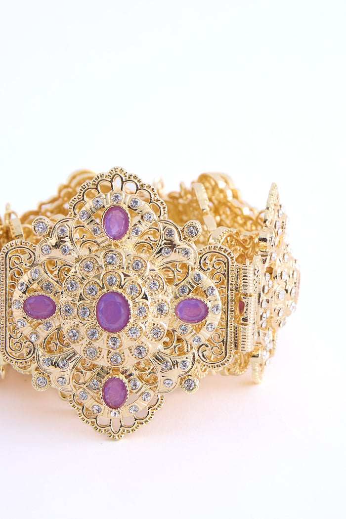 Yon Gold/Violet Belt