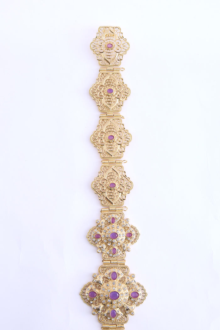 Yon Gold/Violet Belt