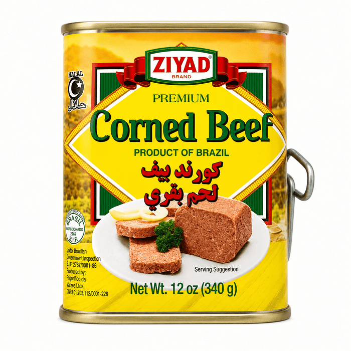 Ziyad Corned Beef 340g | Ready-to-Enjoy Premium Beef - Yado African & Caribbean Market