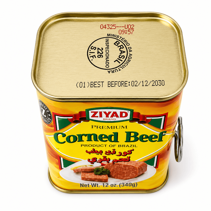 Ziyad Corned Beef 340g | Ready-to-Enjoy Premium Beef - Yado African & Caribbean Market
