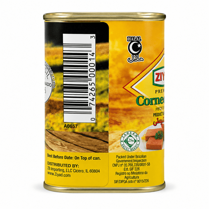 Ziyad Corned Beef 340g | Ready-to-Enjoy Premium Beef - Yado African & Caribbean Market